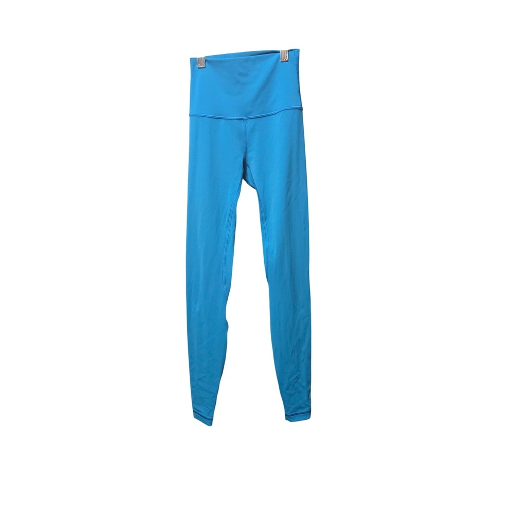 Lululemon Align Pant High Rise‎ 28" Size 2 Ice Cave Teal Nulu
